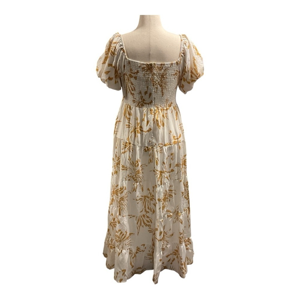 NWOT Liam & Co Rumi Bubble Sleeve Maxi Dress Size XL - Picture 4 of 7